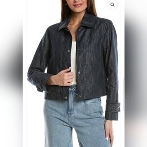 Kenneth Cole women's Twill Jacket Size L, NEW